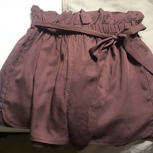 Express extreme high rise shorts